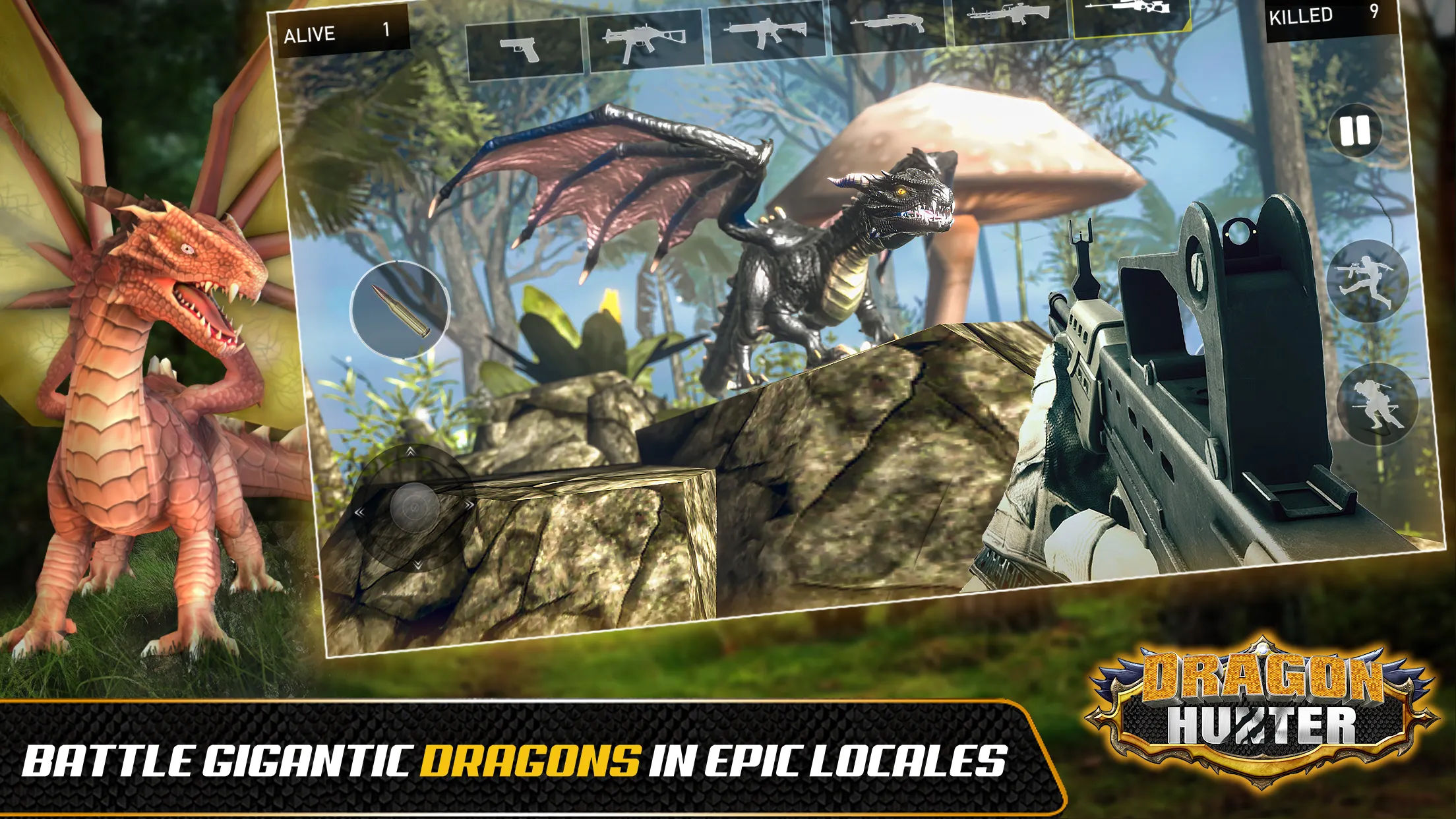 Dragon Hunter - Monster World | Indus Appstore | Screenshot