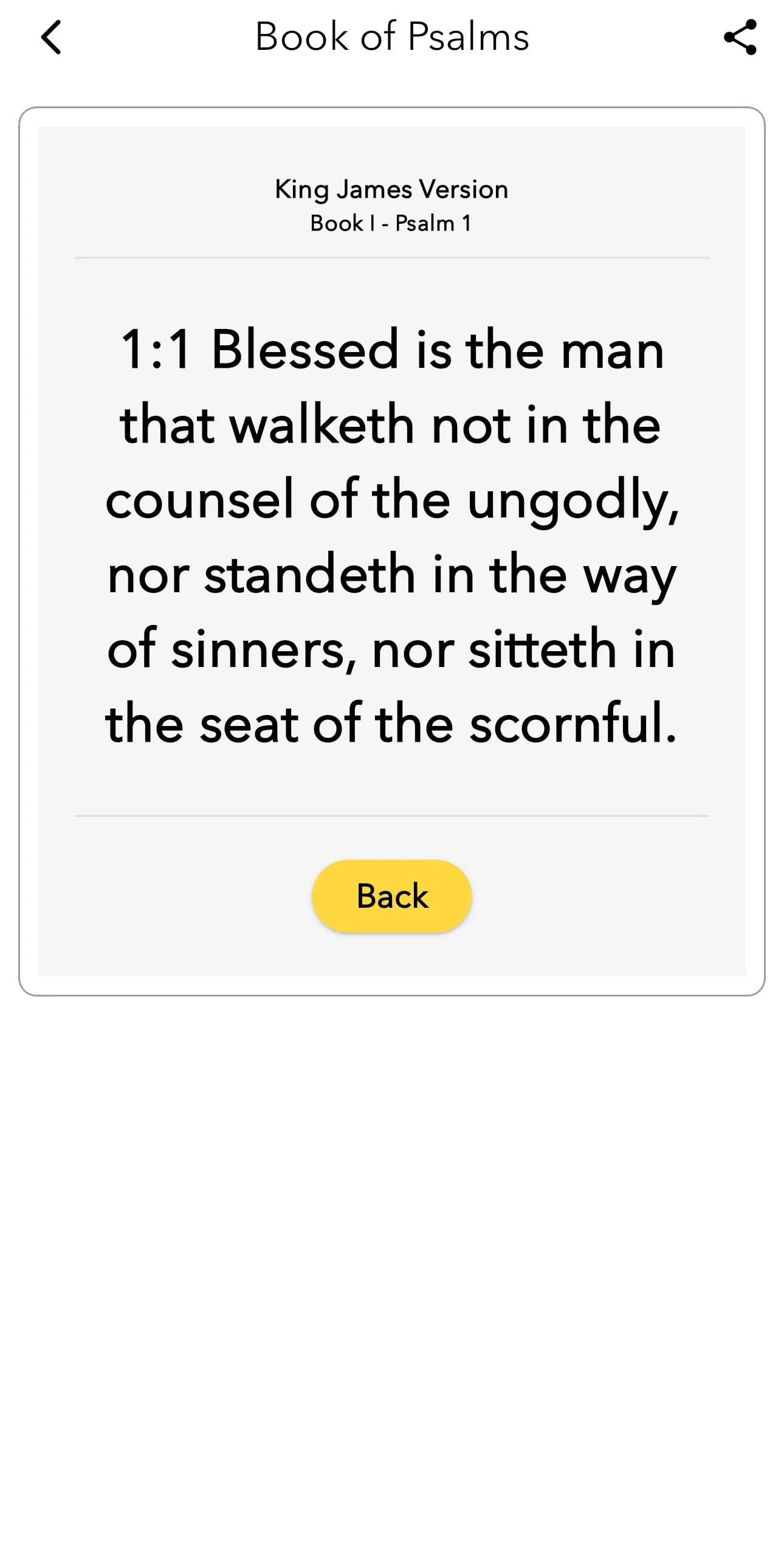 Book of Psalms | Indus Appstore | Screenshot