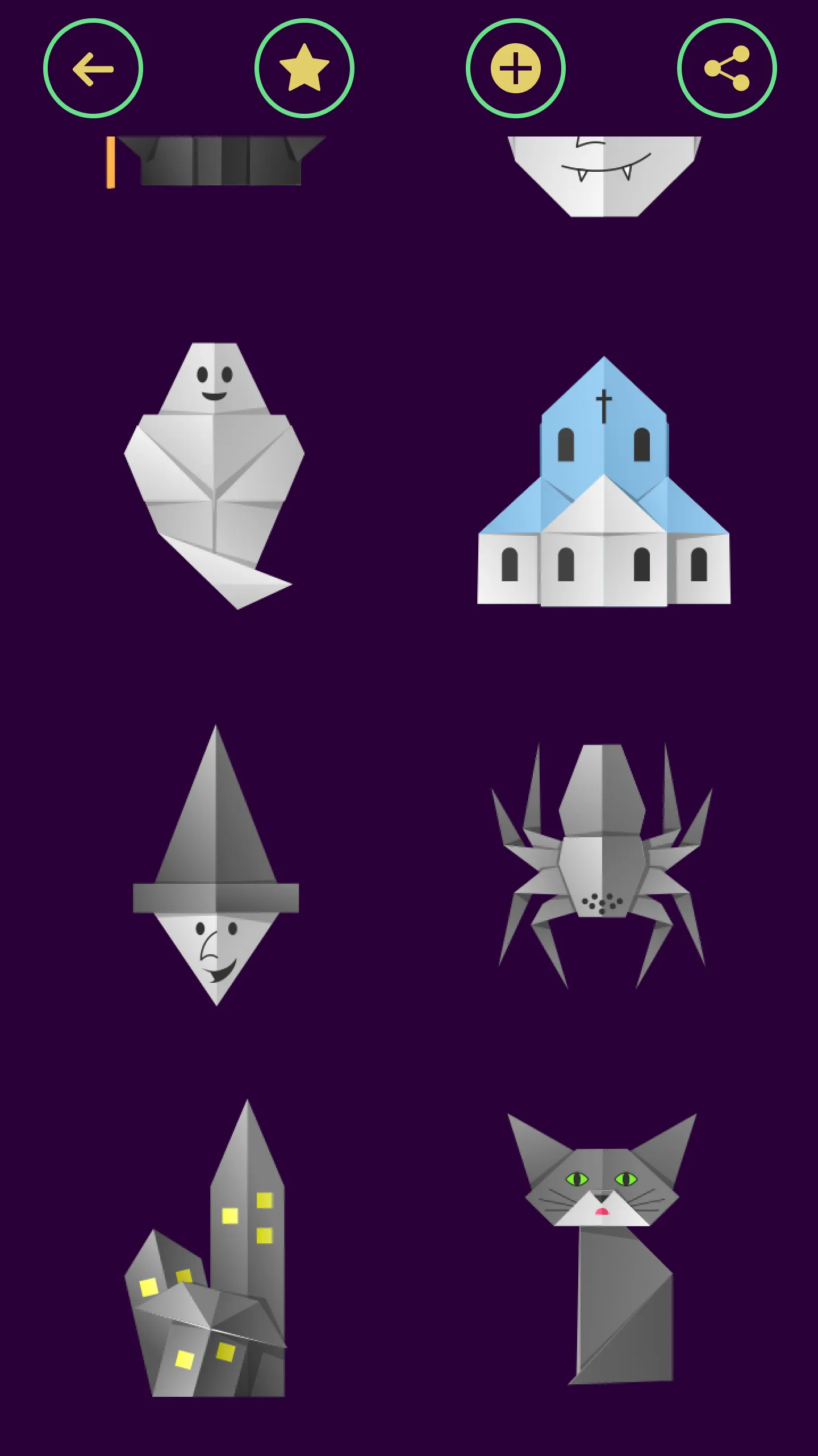 Origami Halloween From Paper | Indus Appstore | Screenshot