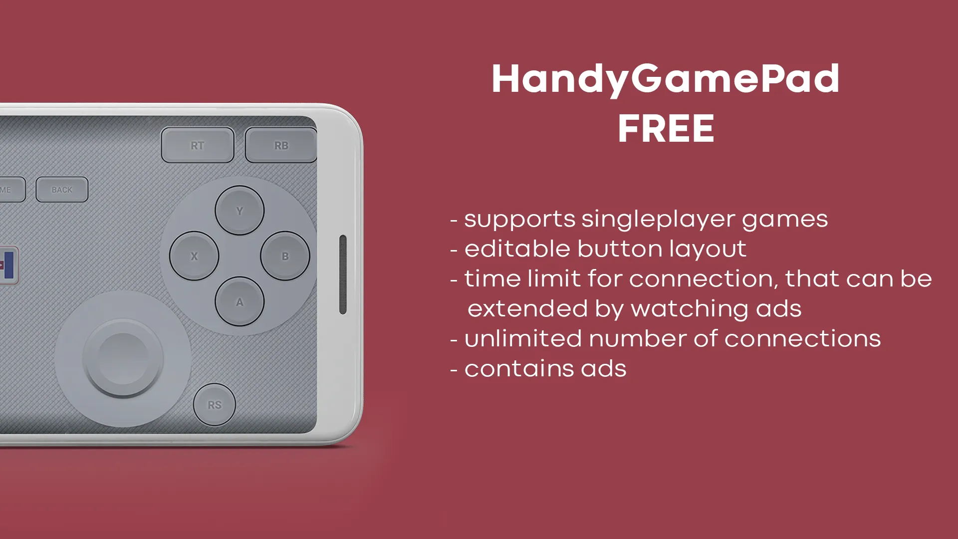 HandyGamePad | Indus Appstore | Screenshot