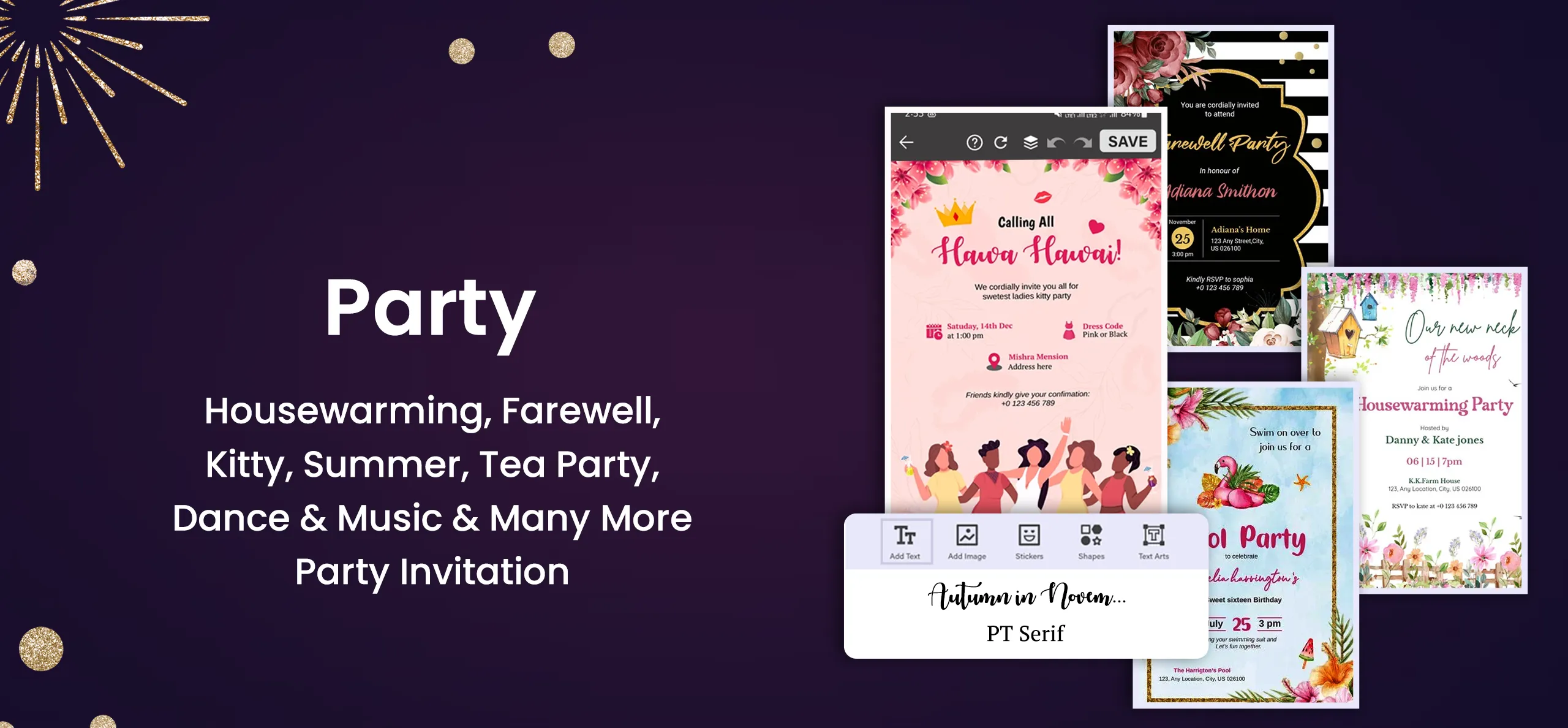 Wedding Card Maker & Invite | Indus Appstore | Screenshot