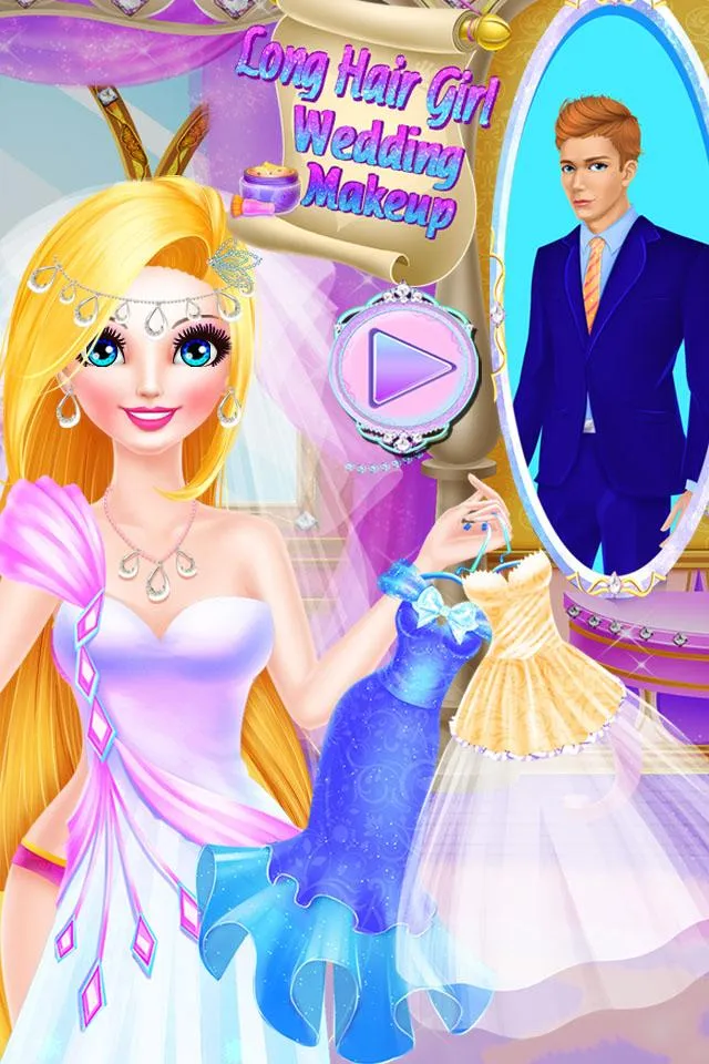 Long Hair Princess Wedding 2 | Indus Appstore | Screenshot