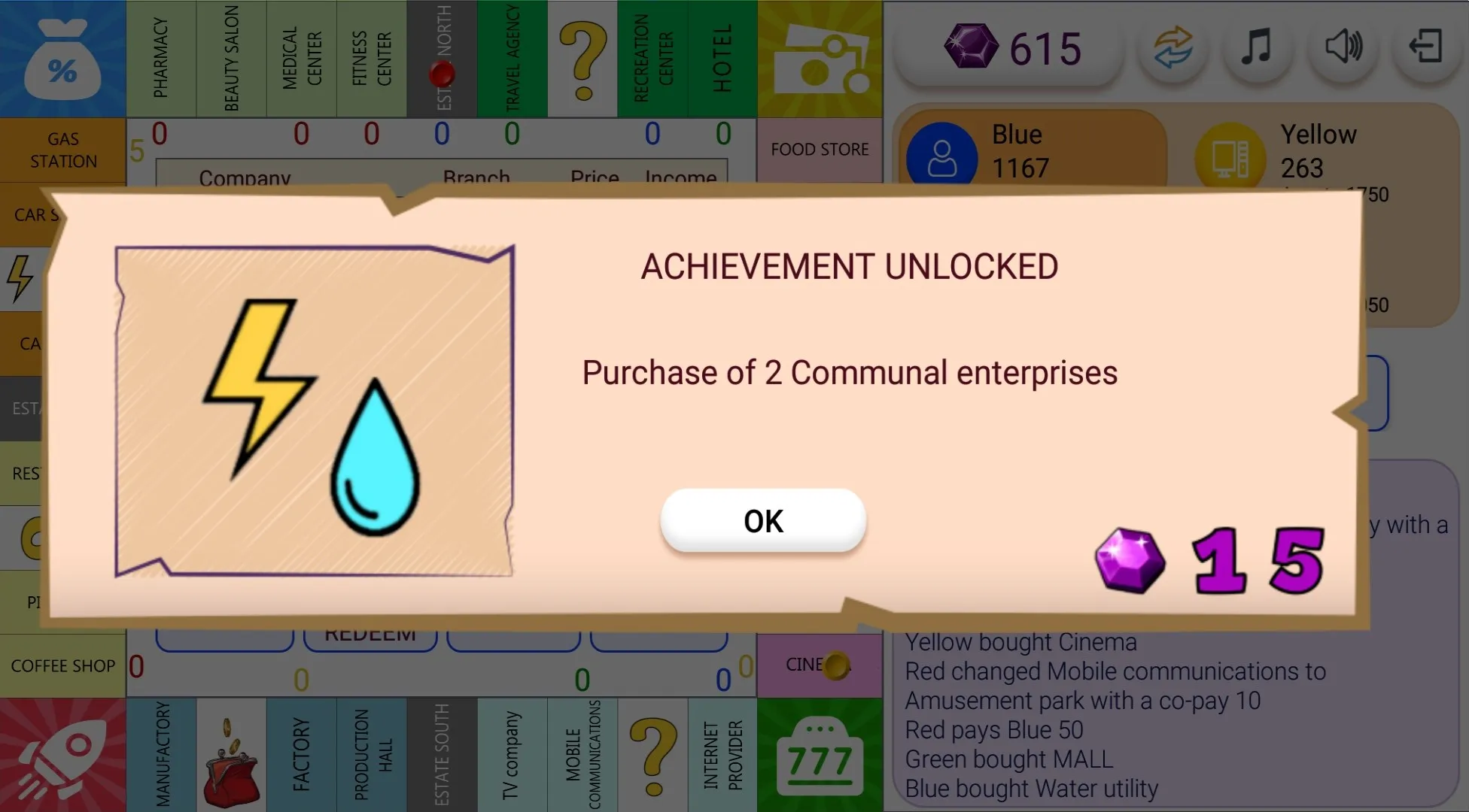 Monopolist Business Dice Board | Indus Appstore | Screenshot