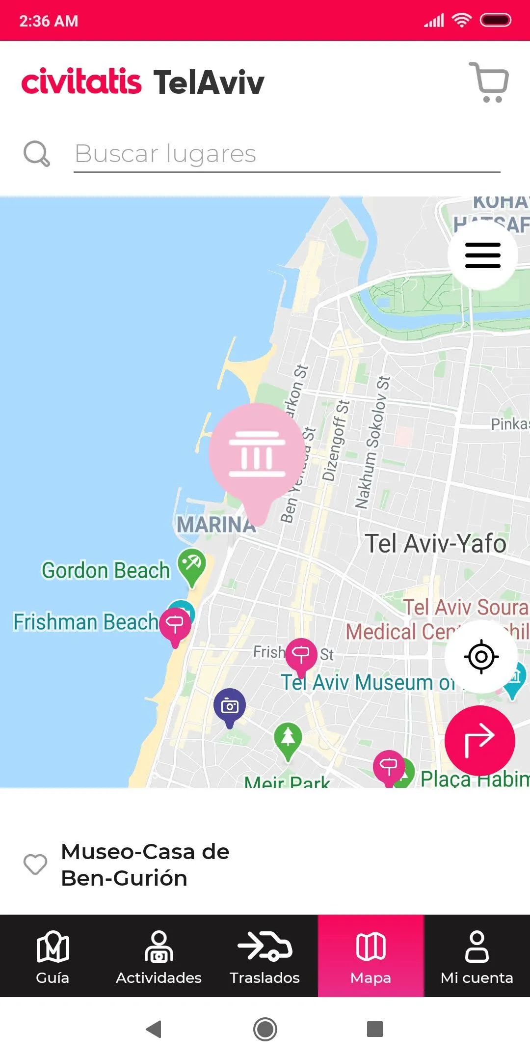 Guía de Tel Aviv de Civitais | Indus Appstore | Screenshot