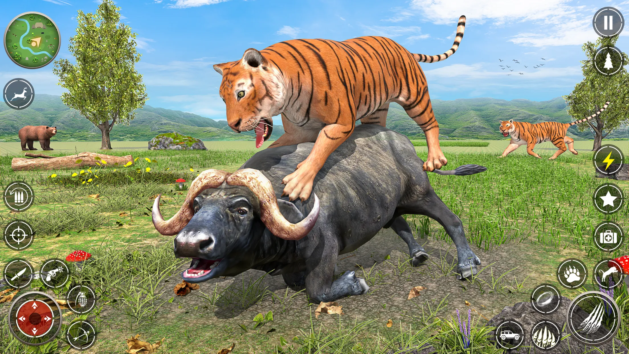 The Tiger Family Simulator 3D | Indus Appstore | Screenshot