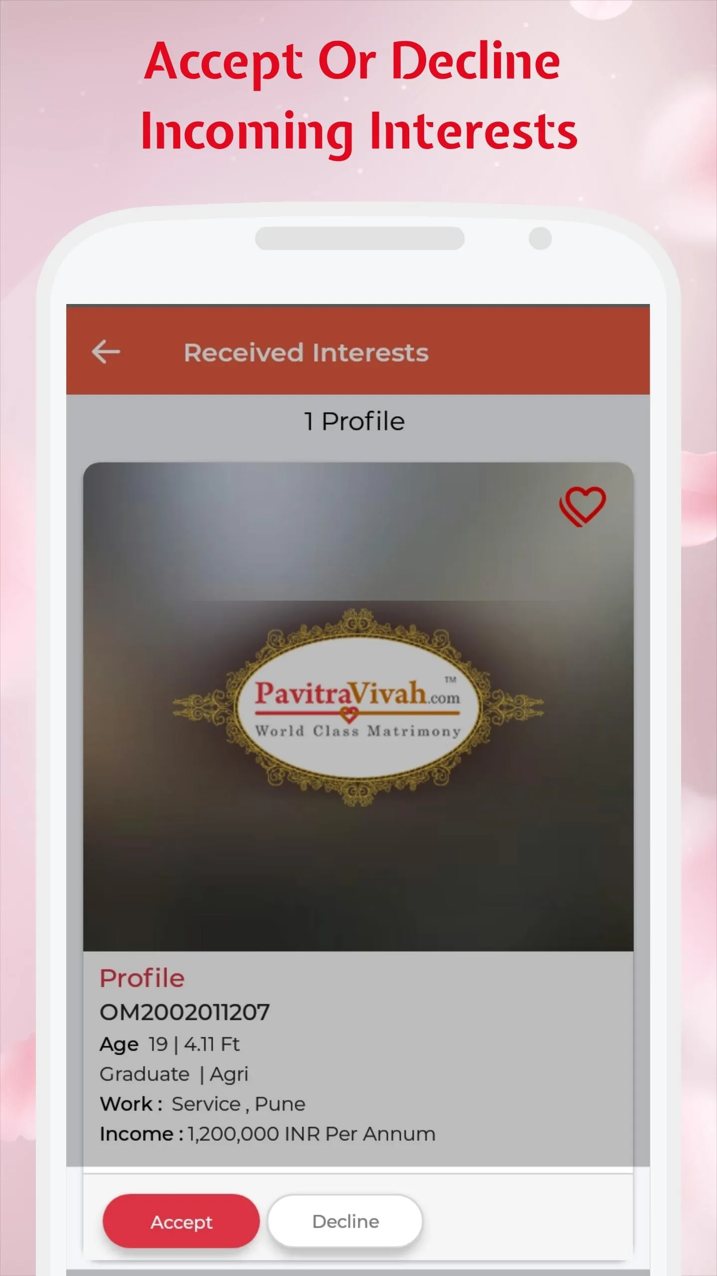 Marathi Matrimony - PavitraViv | Indus Appstore | Screenshot