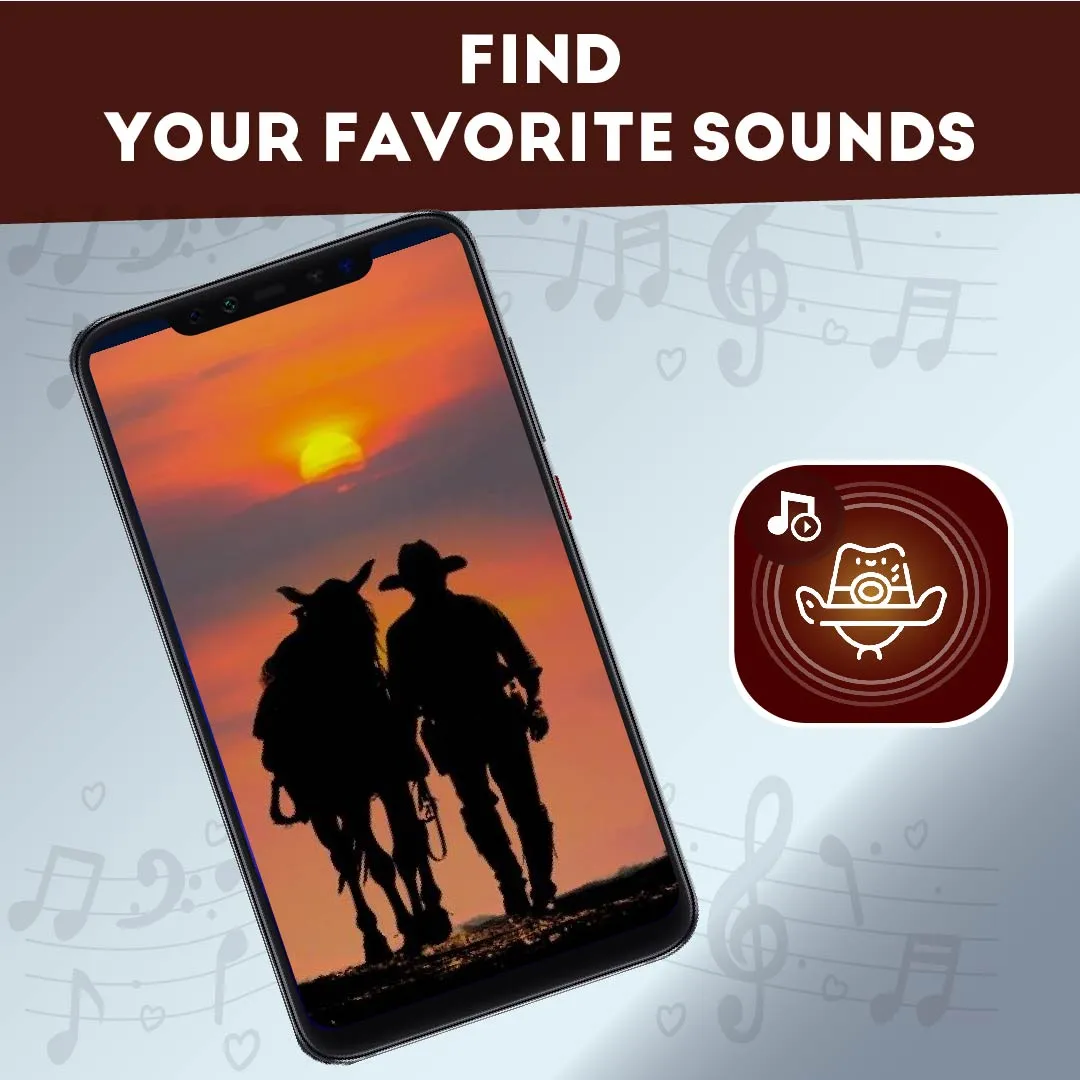 Cowboy ringtones, Cowboy sound | Indus Appstore | Screenshot