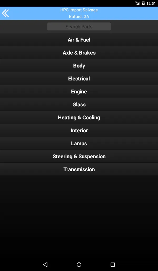 HPC Import Salvage - Buford GA | Indus Appstore | Screenshot