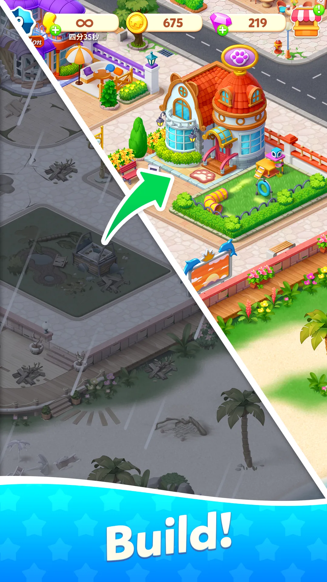 Town Horizon: Merge It | Indus Appstore | Screenshot