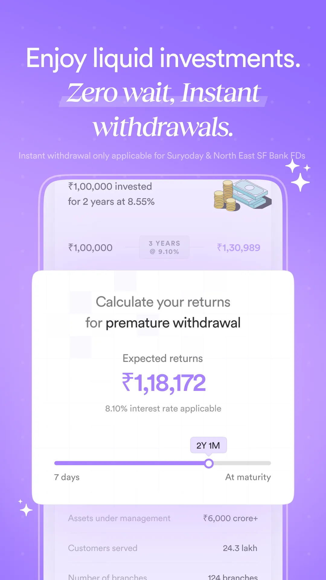 Stable Money: Earn 9.50% on FD | Indus Appstore | Screenshot