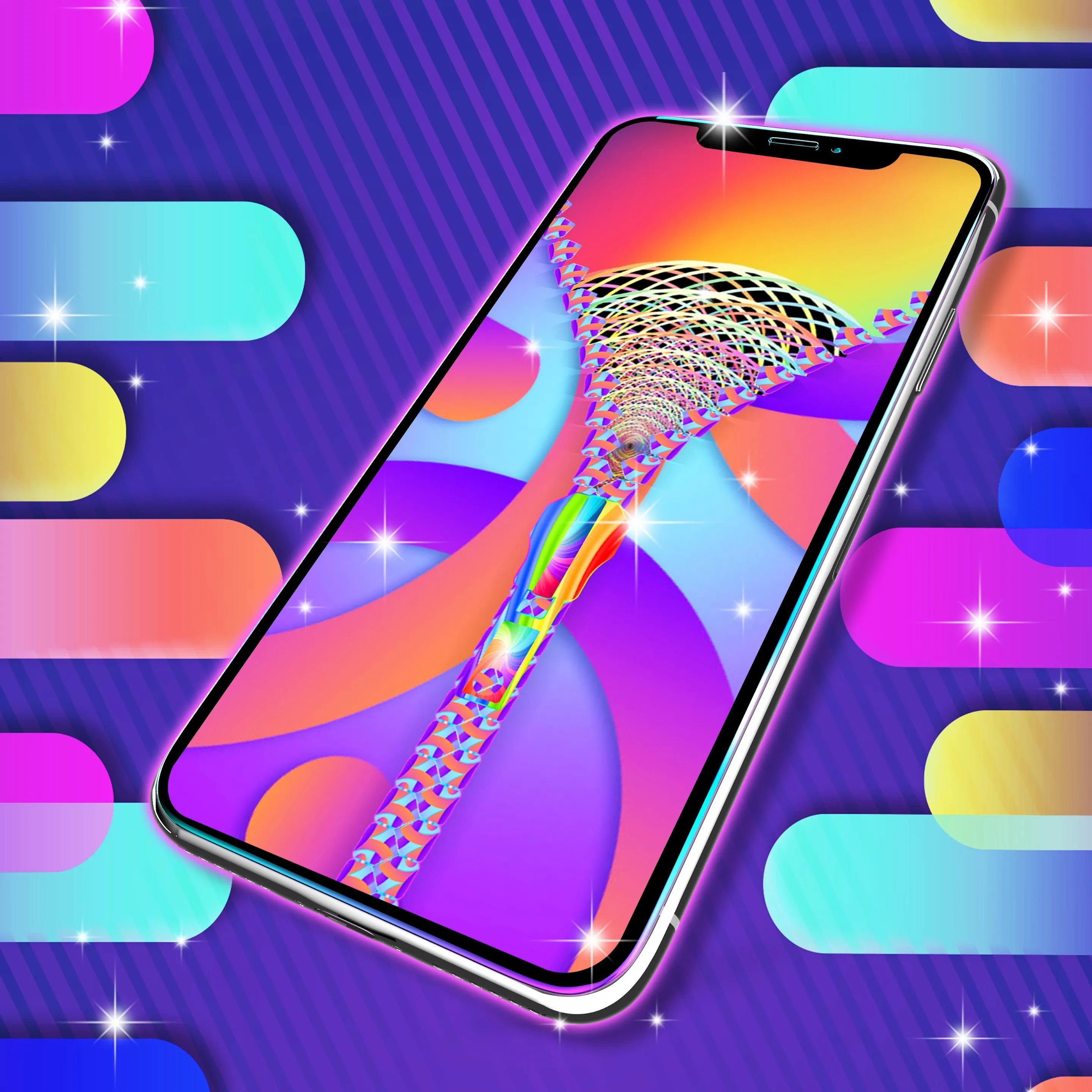 Colorful zip locker | Indus Appstore | Screenshot