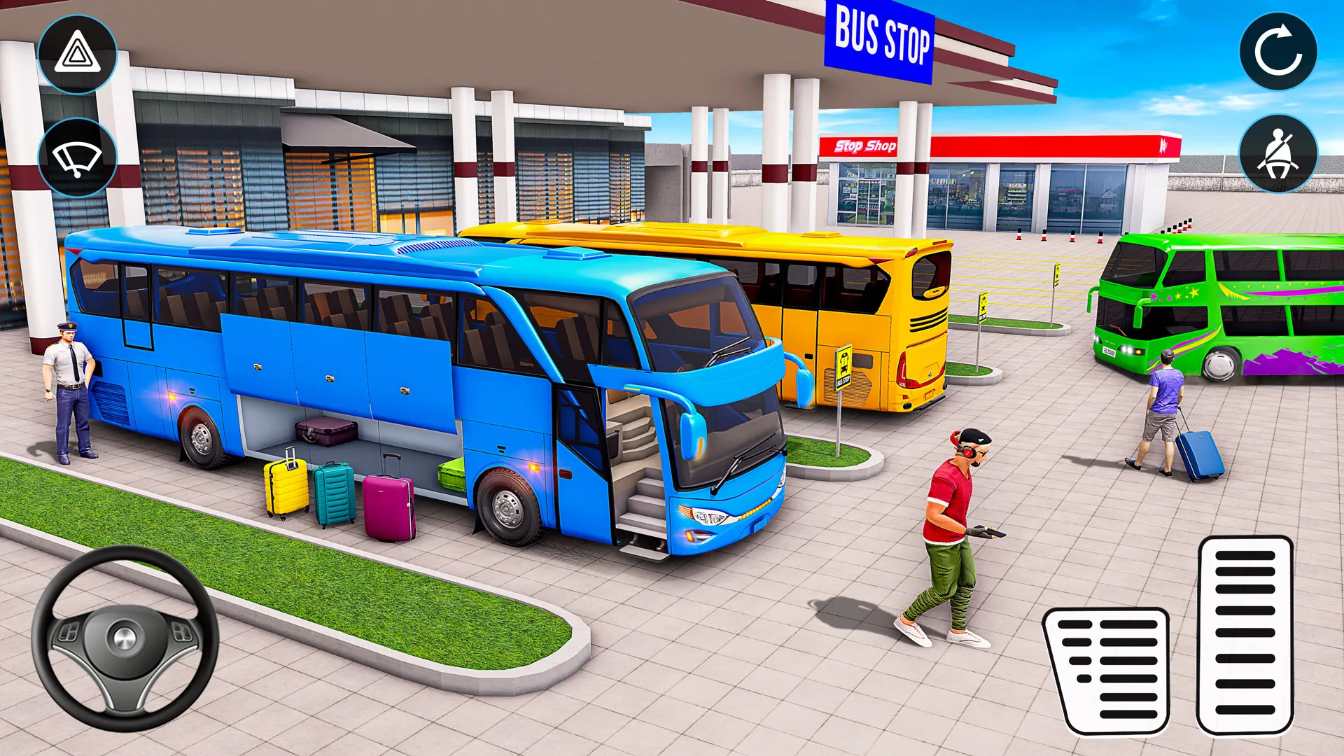 Real Bus Simulator: WW BusTour | Indus Appstore | Screenshot