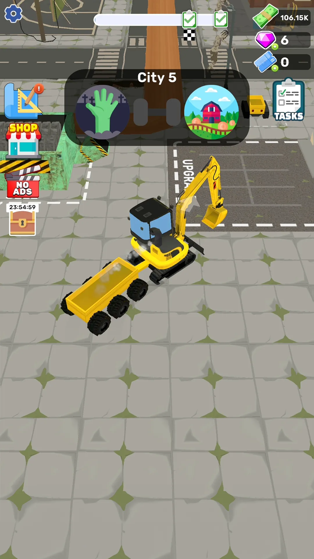 Dozer Demolish: City Tear Down | Indus Appstore | Screenshot