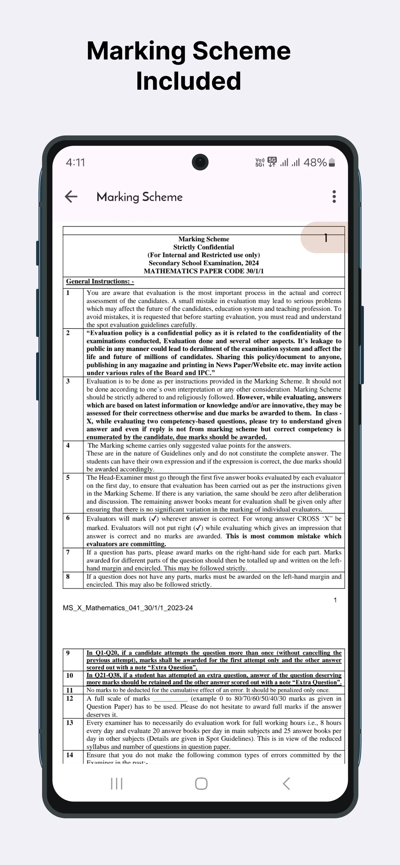 Class 10 CBSE Papers | Indus Appstore | Screenshot