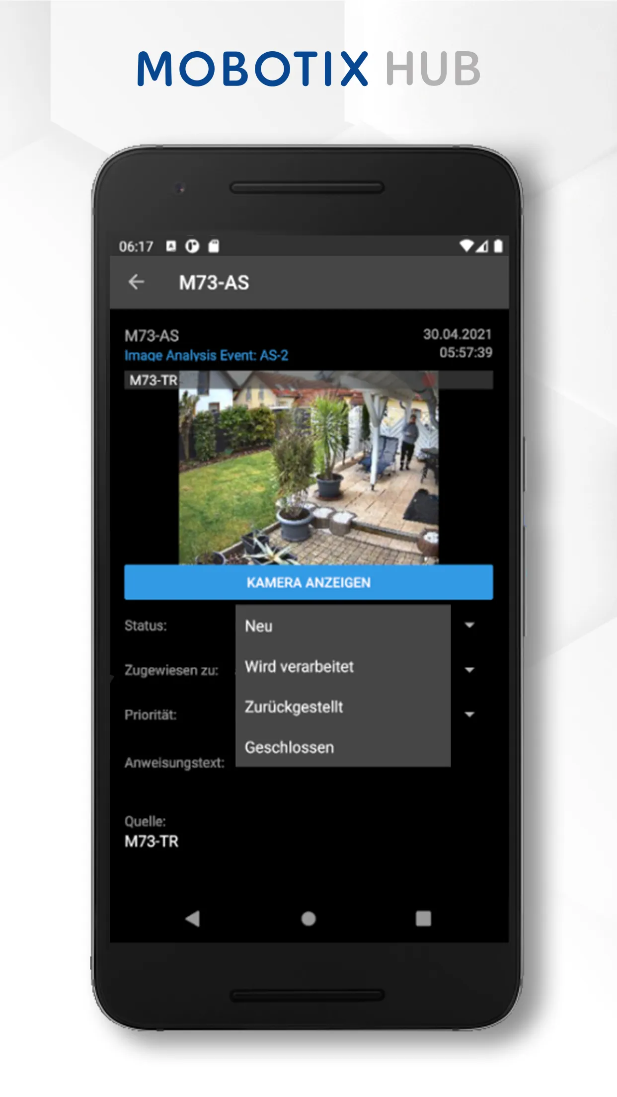 MOBOTIX HUB Mobile Client | Indus Appstore | Screenshot