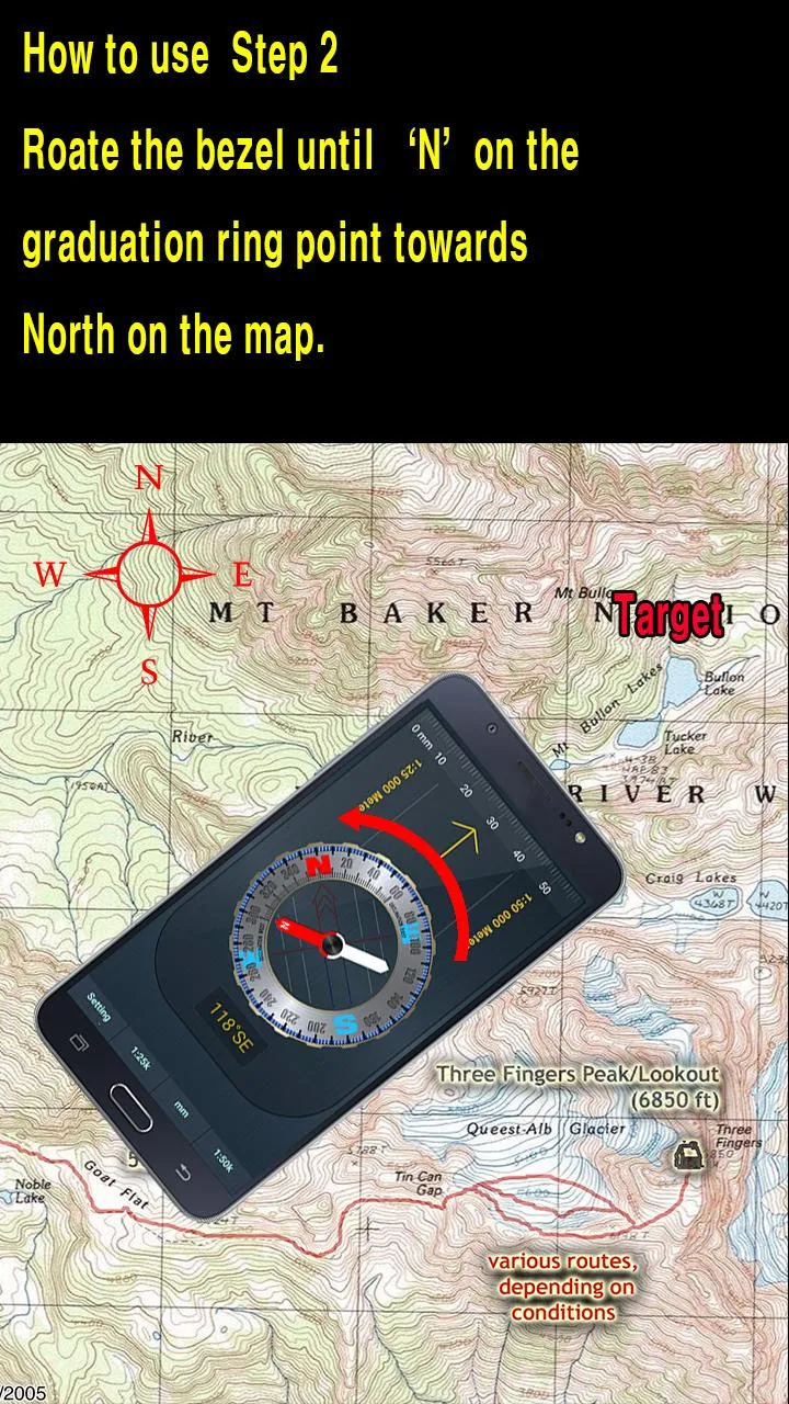 Real Compass | Indus Appstore | Screenshot