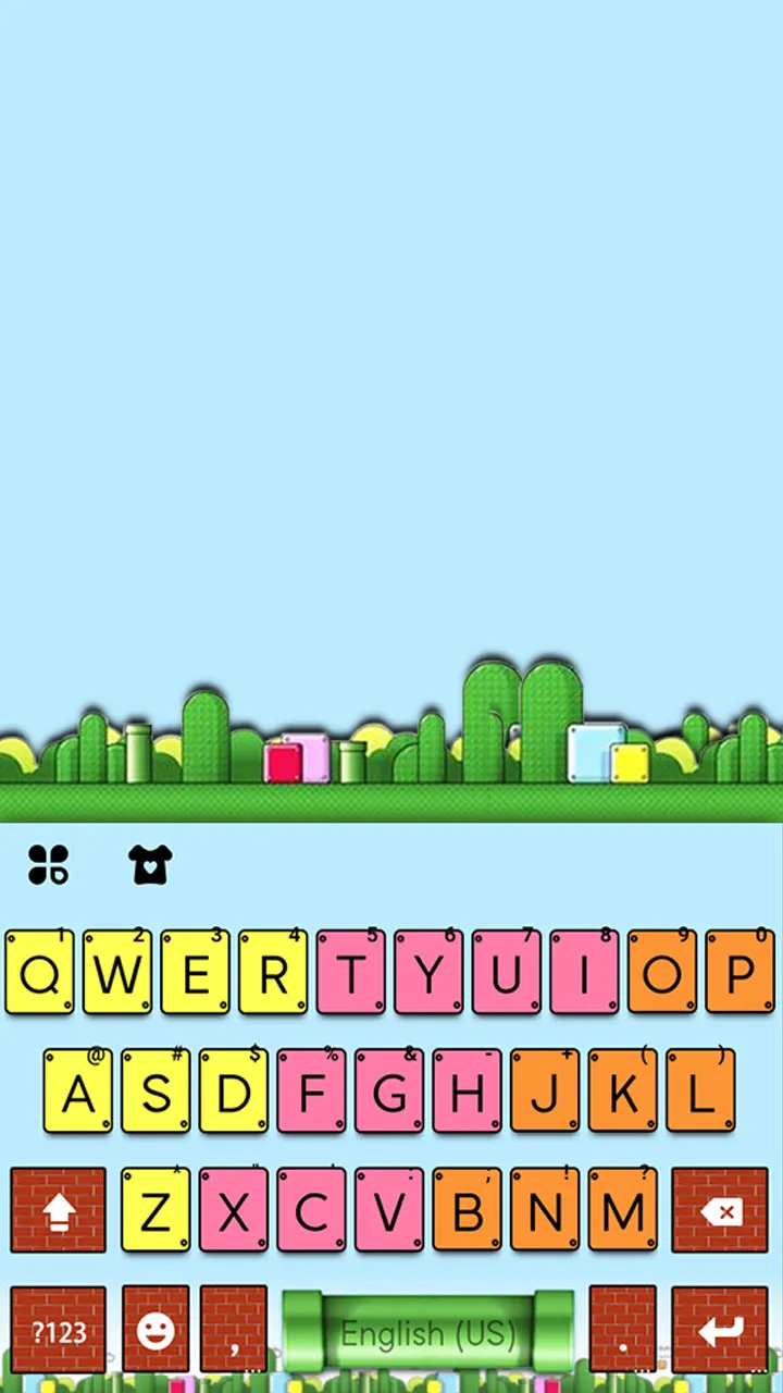 Colorful Keyboard Background | Indus Appstore | Screenshot