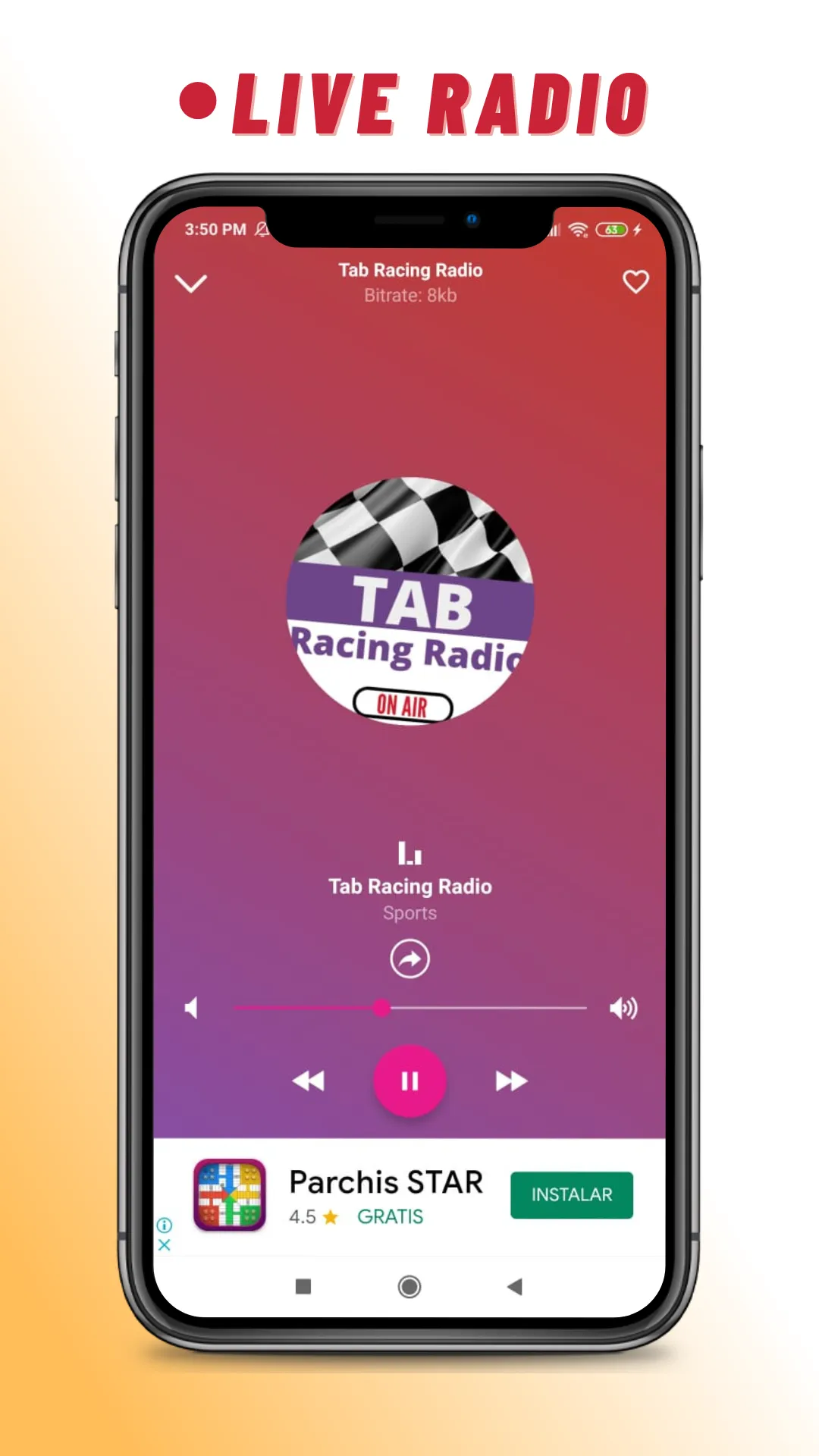 Tab Racing Australia app Radio | Indus Appstore | Screenshot