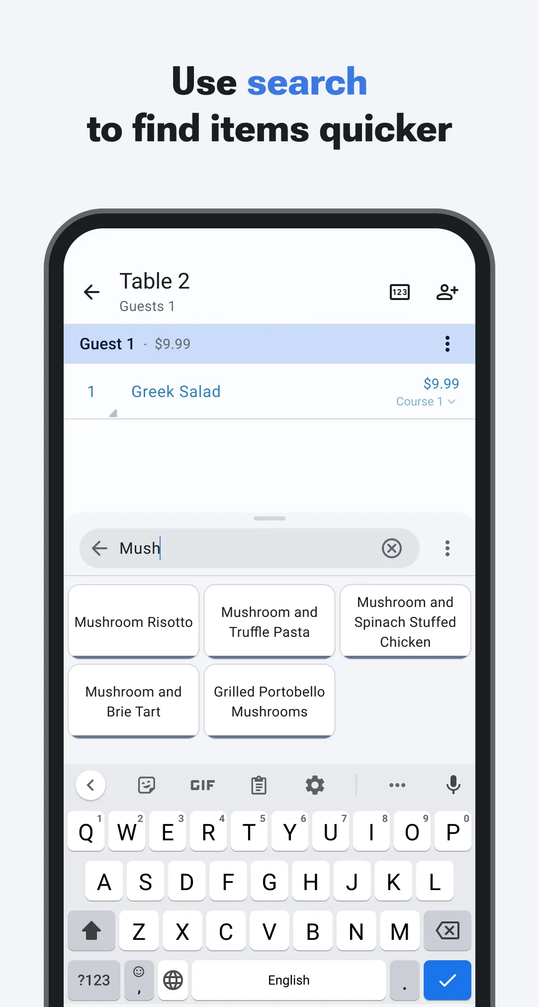 iikoWaiter | Indus Appstore | Screenshot