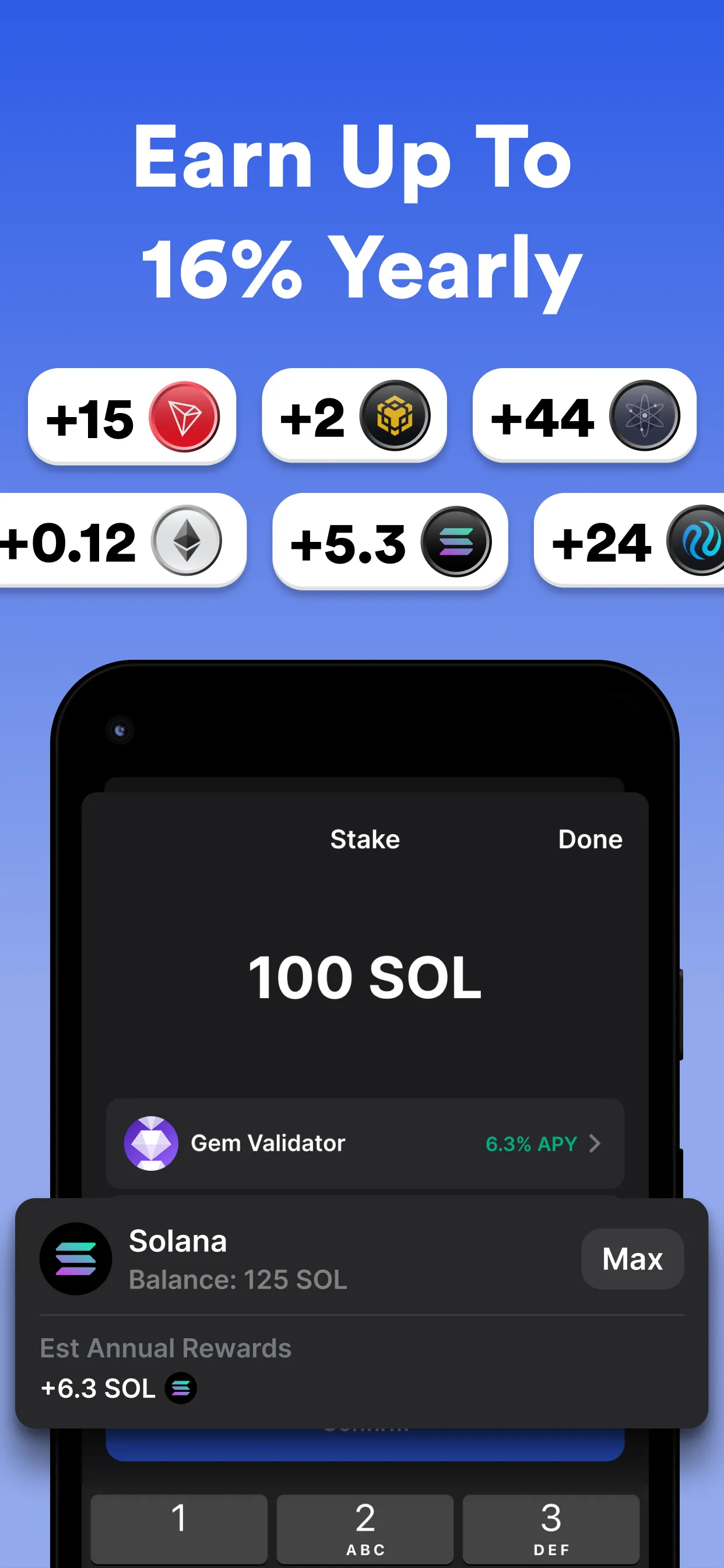 Gem Wallet: Bitcoin, USDT, BNB | Indus Appstore | Screenshot