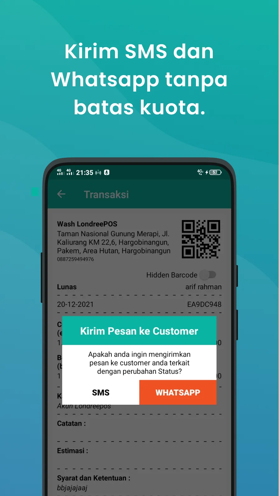 Aplikasi Laundry - LondreePOS | Indus Appstore | Screenshot
