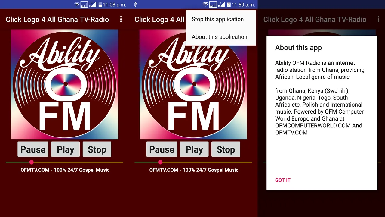 Ability OFM Radio | Indus Appstore | Screenshot