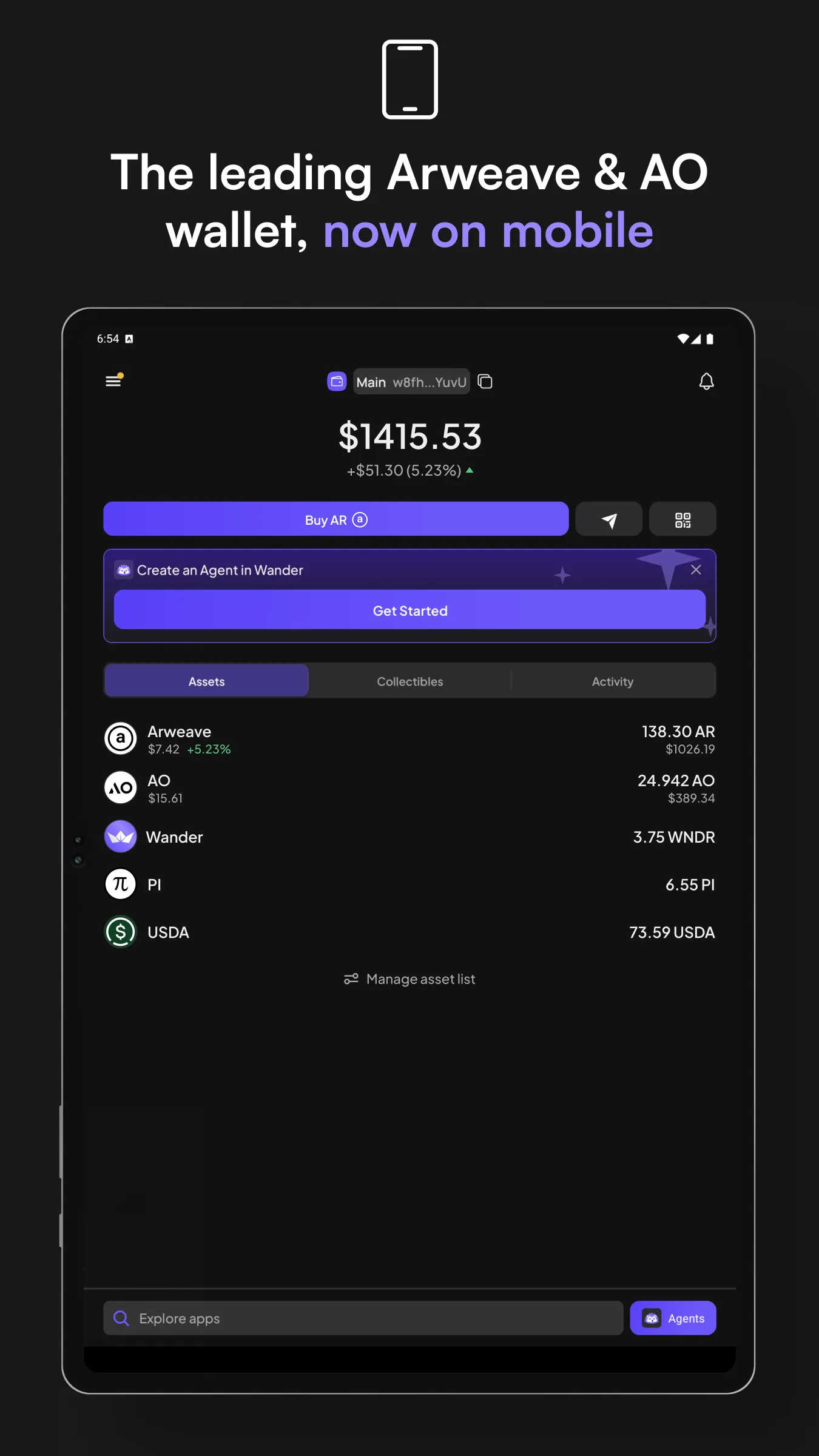Wander Wallet | Indus Appstore | Screenshot