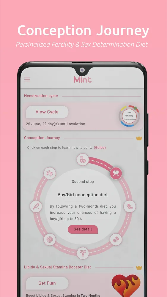 Mint | Get Pregnant Fast | Indus Appstore | Screenshot