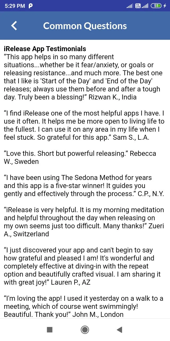 iRelease Relieve Stress Now | Indus Appstore | Screenshot