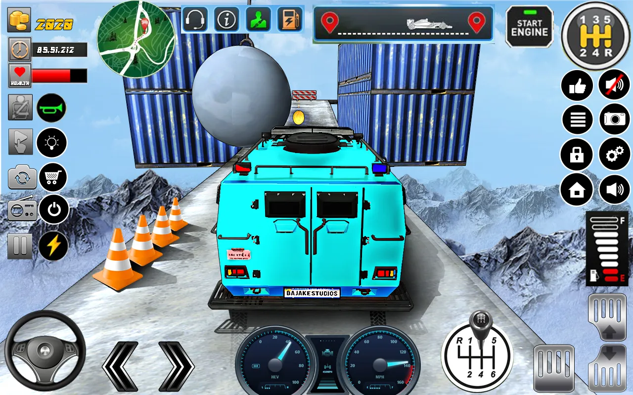 Extreme Jeep Snow Stunts | Indus Appstore | Screenshot