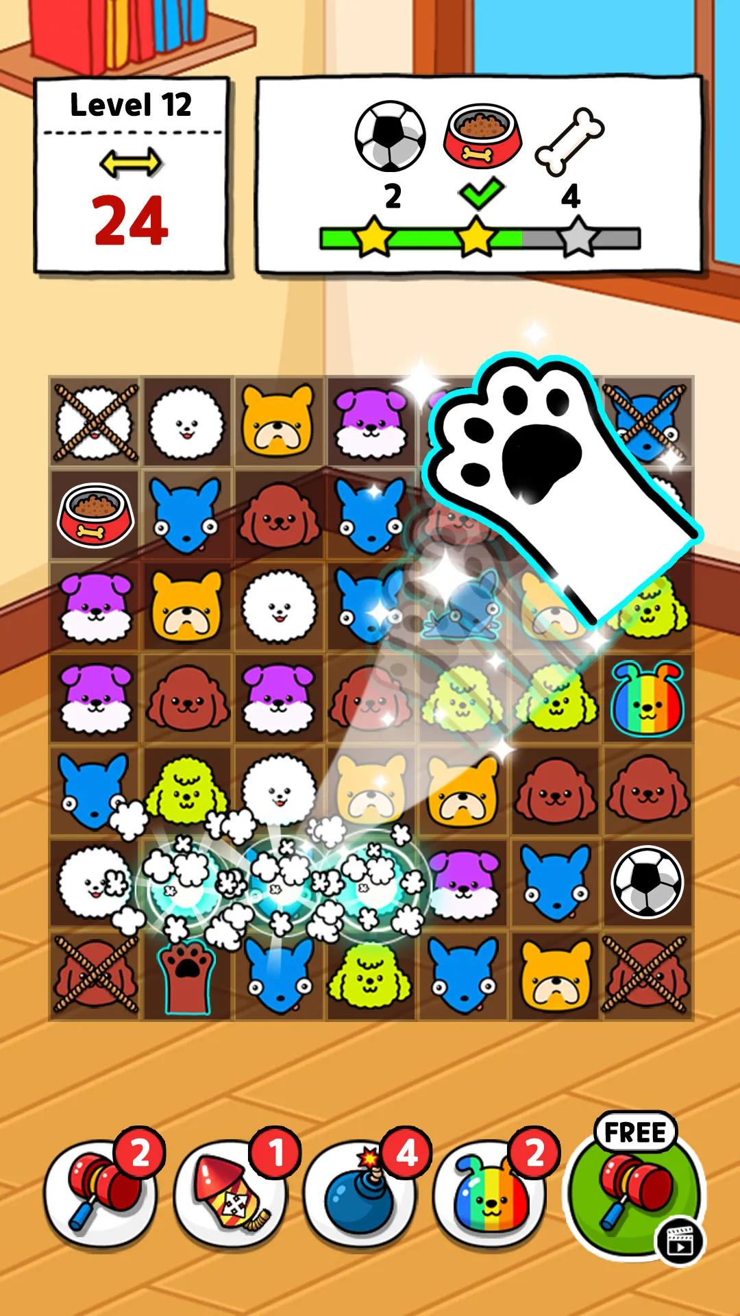 Dog Match Puzzle | Indus Appstore | Screenshot