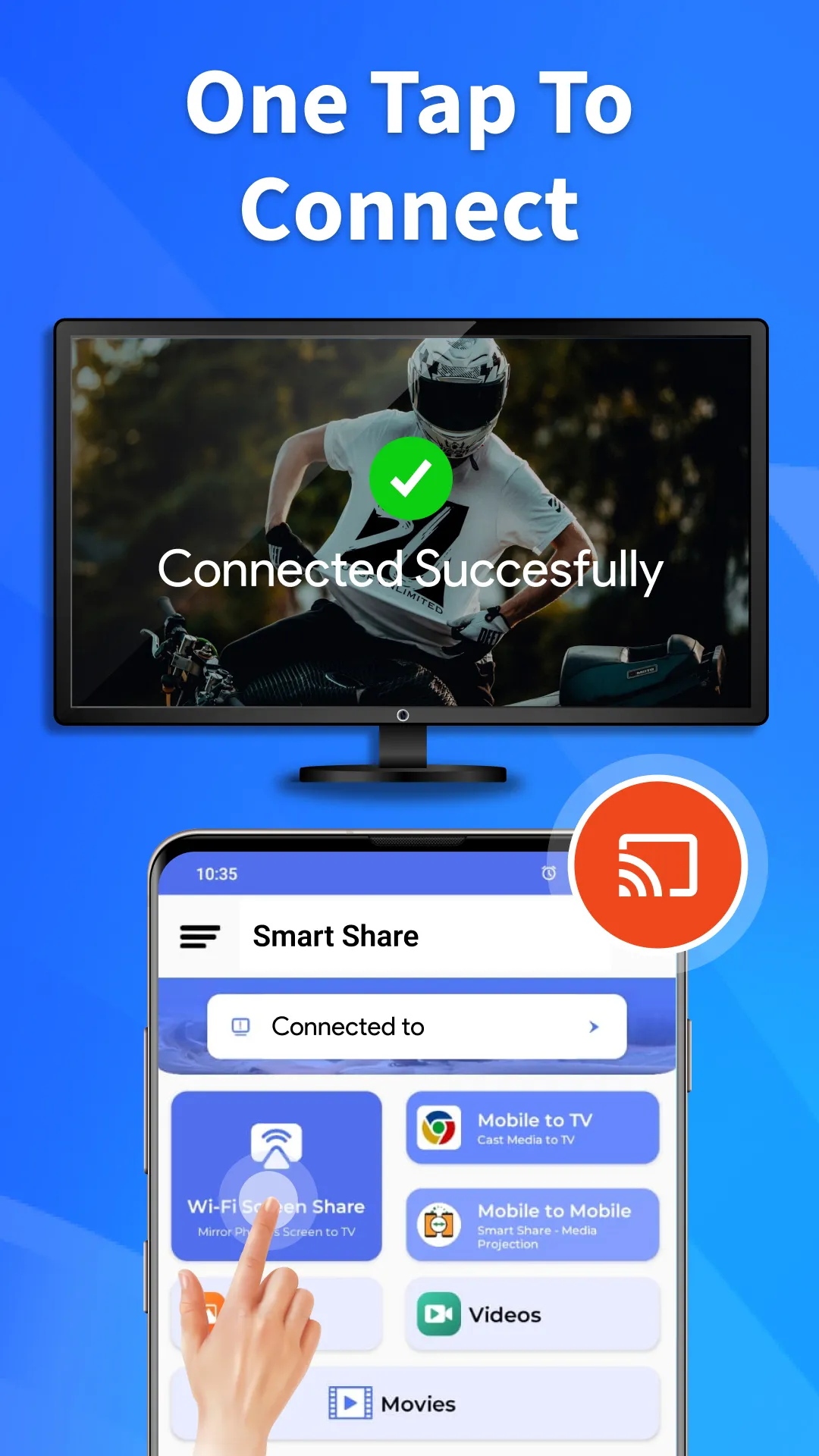 Screen Mirroring & TV Casting | Indus Appstore | Screenshot