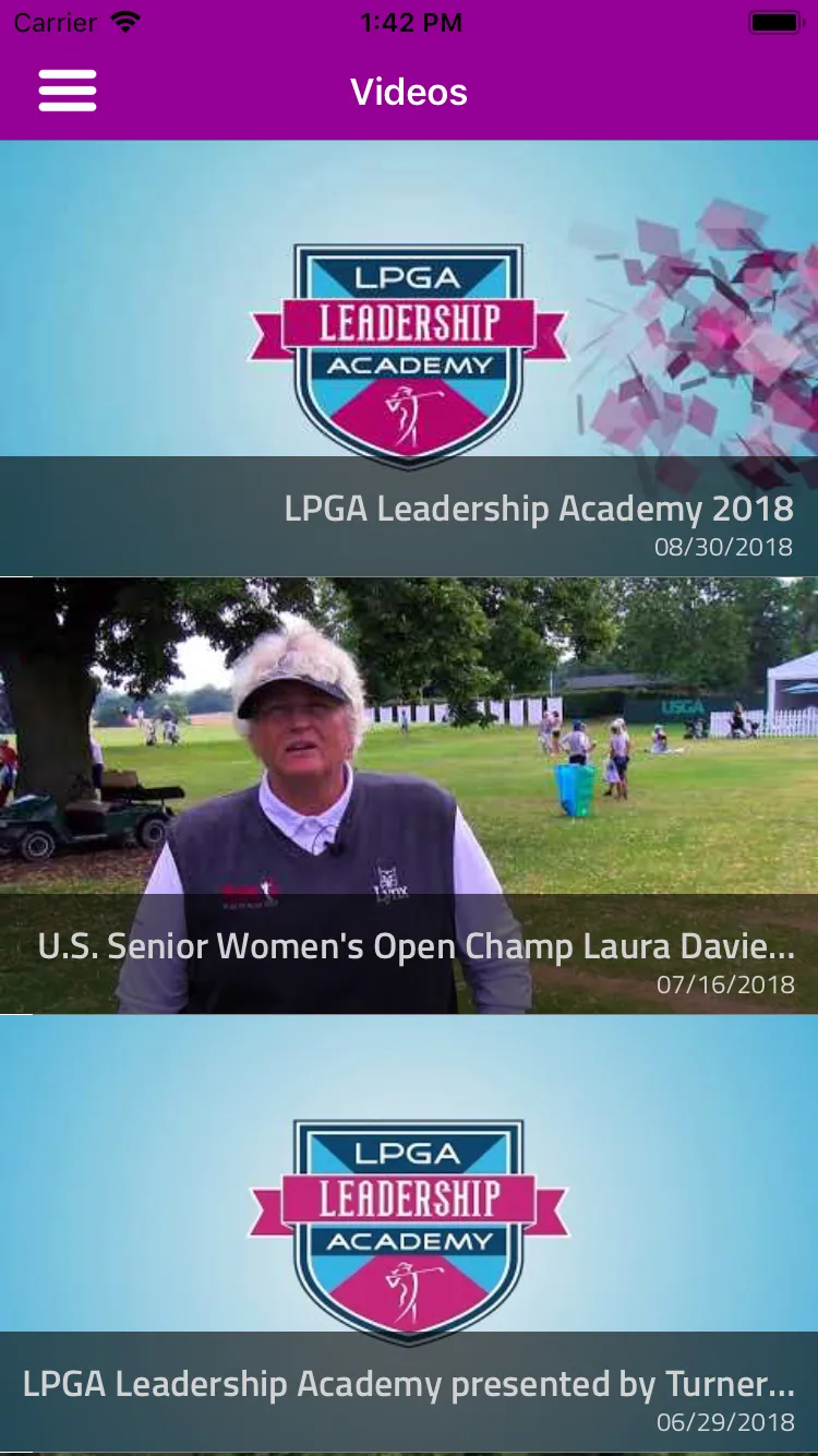 LPGA-USGA Girls Golf | Indus Appstore | Screenshot