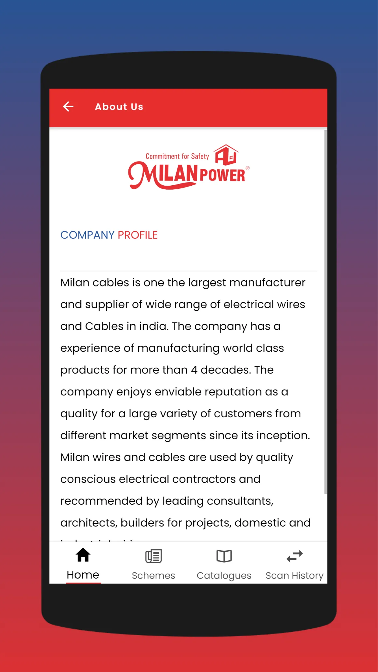 MILAN POWER | Indus Appstore | Screenshot