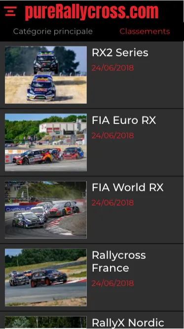 pureRallycross.com | Indus Appstore | Screenshot