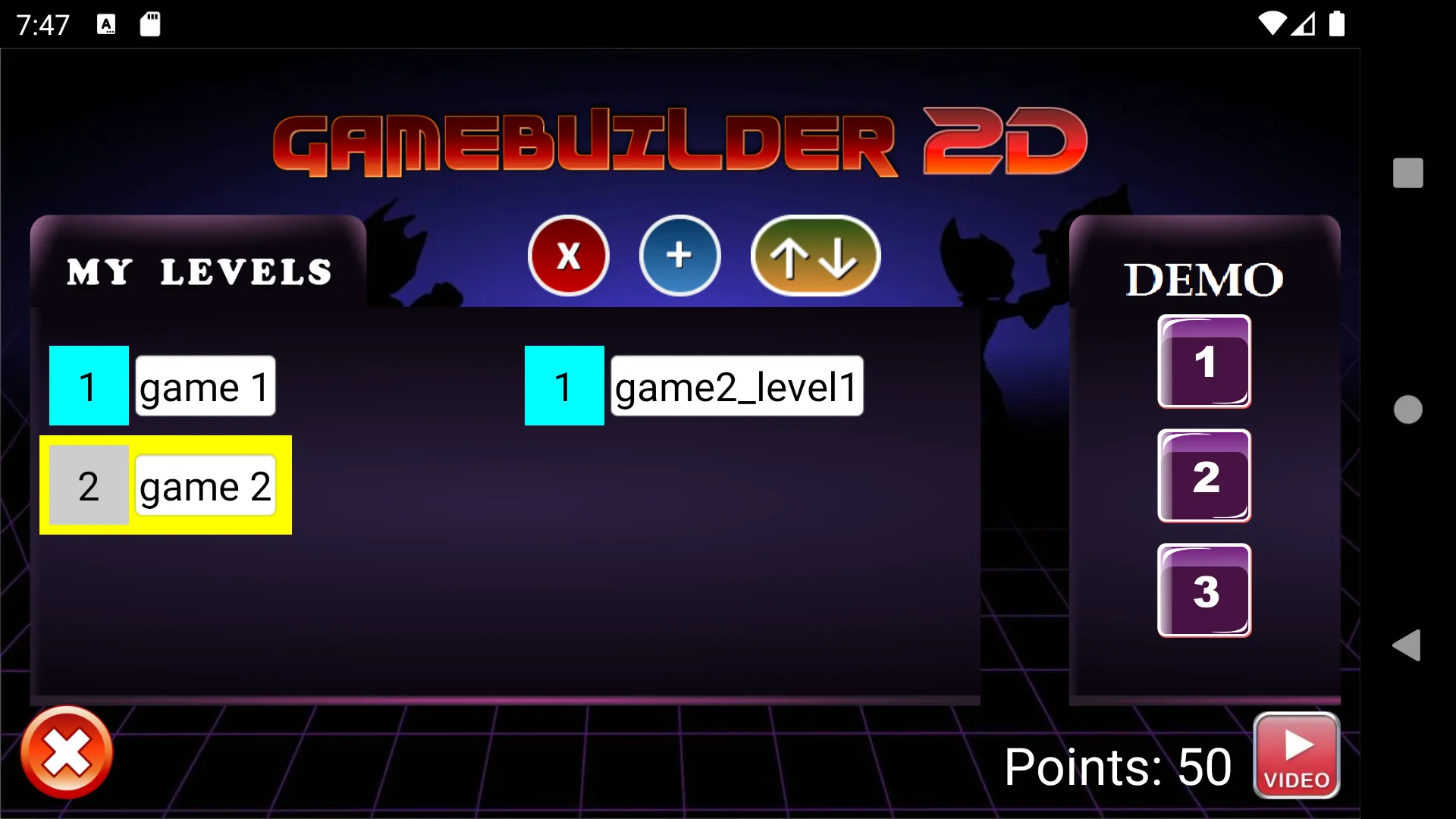 Game Level Maker 2 | Indus Appstore | Screenshot