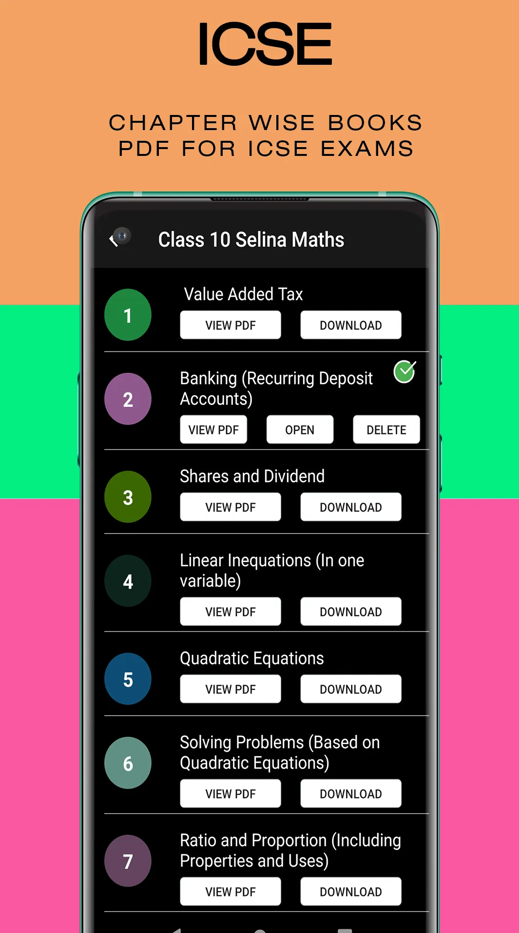 ICSE Solutions Books ISC Notes | Indus Appstore | Screenshot