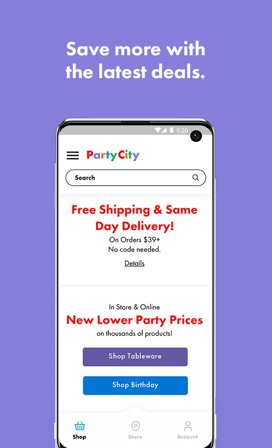 Party City | Indus Appstore | Screenshot