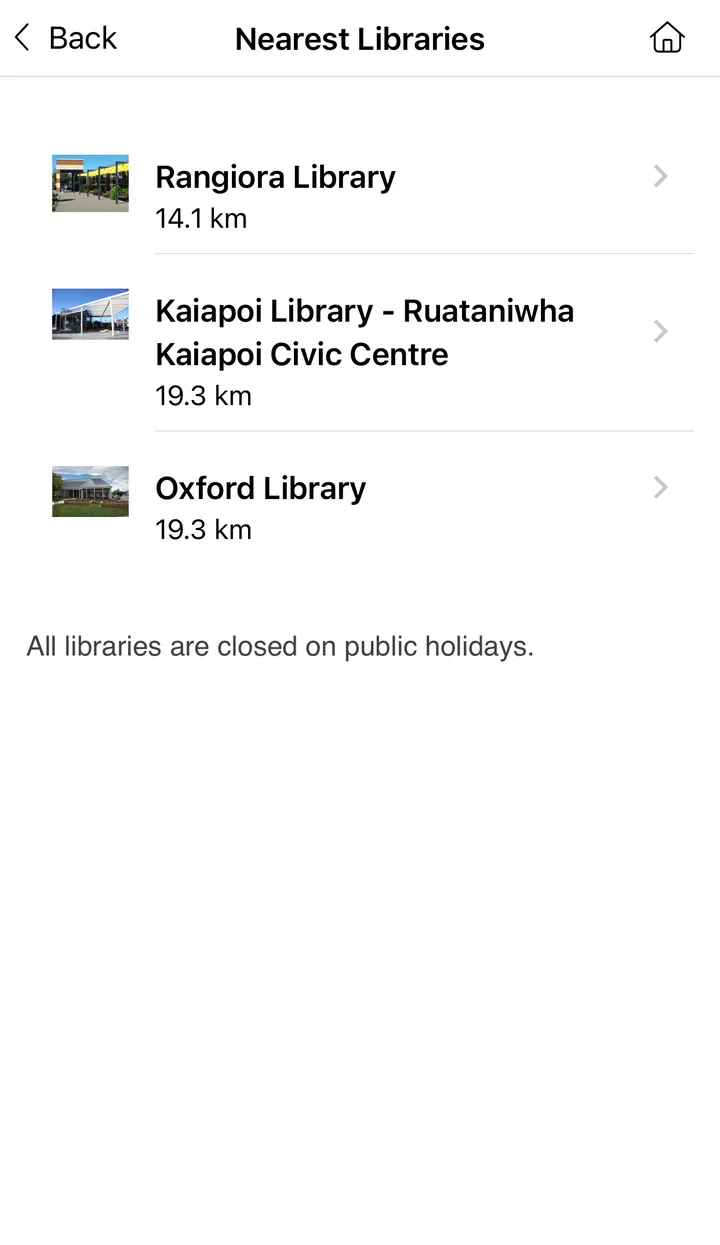 Waimakariri Libraries | Indus Appstore | Screenshot