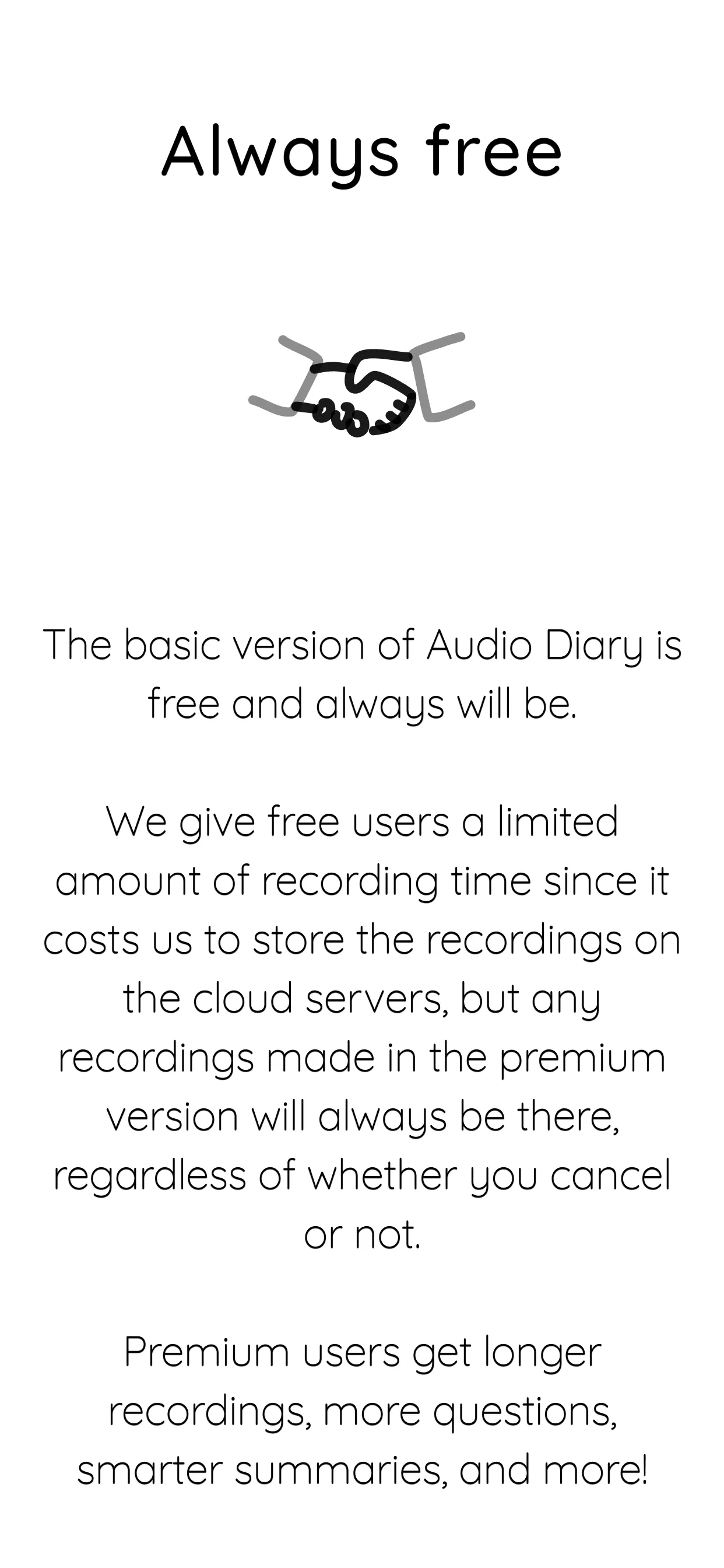 Audio Diary: AI Voice Journal | Indus Appstore | Screenshot