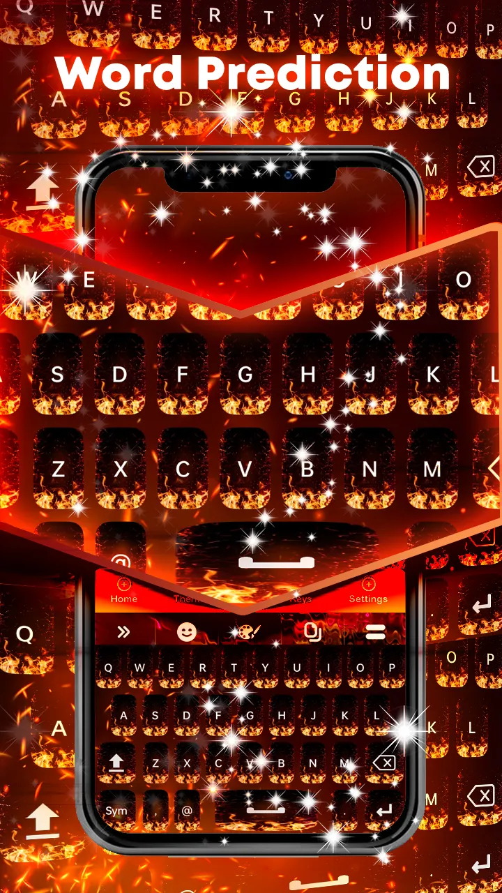 Flames - Themes Keyboard App | Indus Appstore | Screenshot