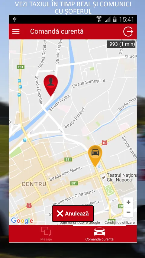 Daniel Taxi Cluj | Indus Appstore | Screenshot