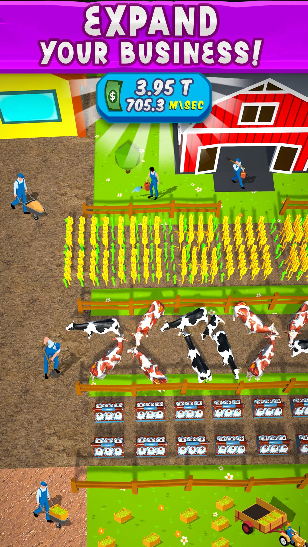 Idle Cow Clicker Games Offline | Indus Appstore | Screenshot