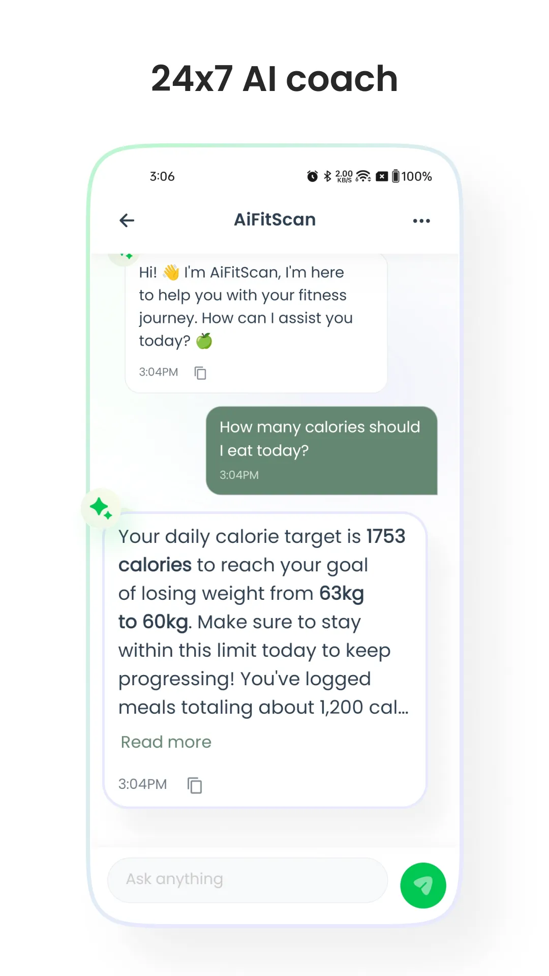 AiFitScan - AI Calorie Tracker | Indus Appstore | Screenshot
