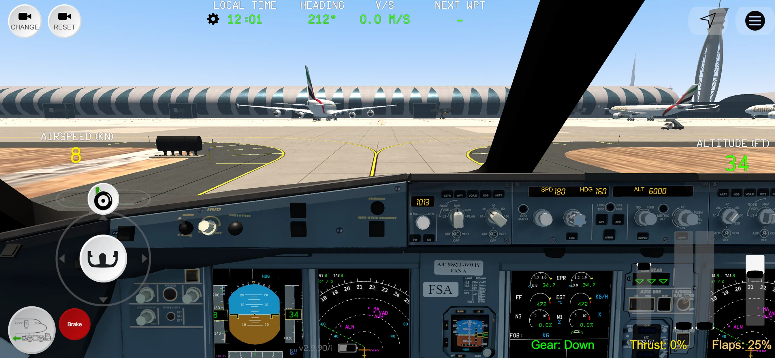 Flight Simulator Advanced | Indus Appstore | Screenshot