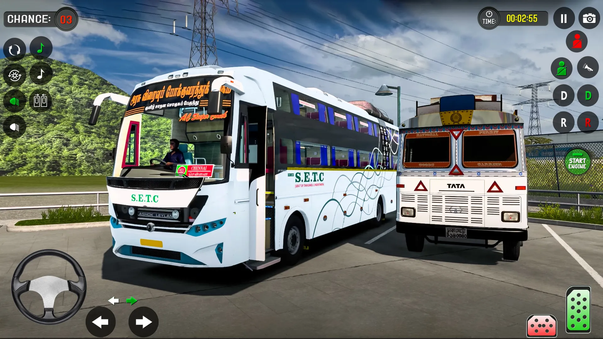Bus Driving Coach Bus Sim 3D | Indus Appstore | Screenshot