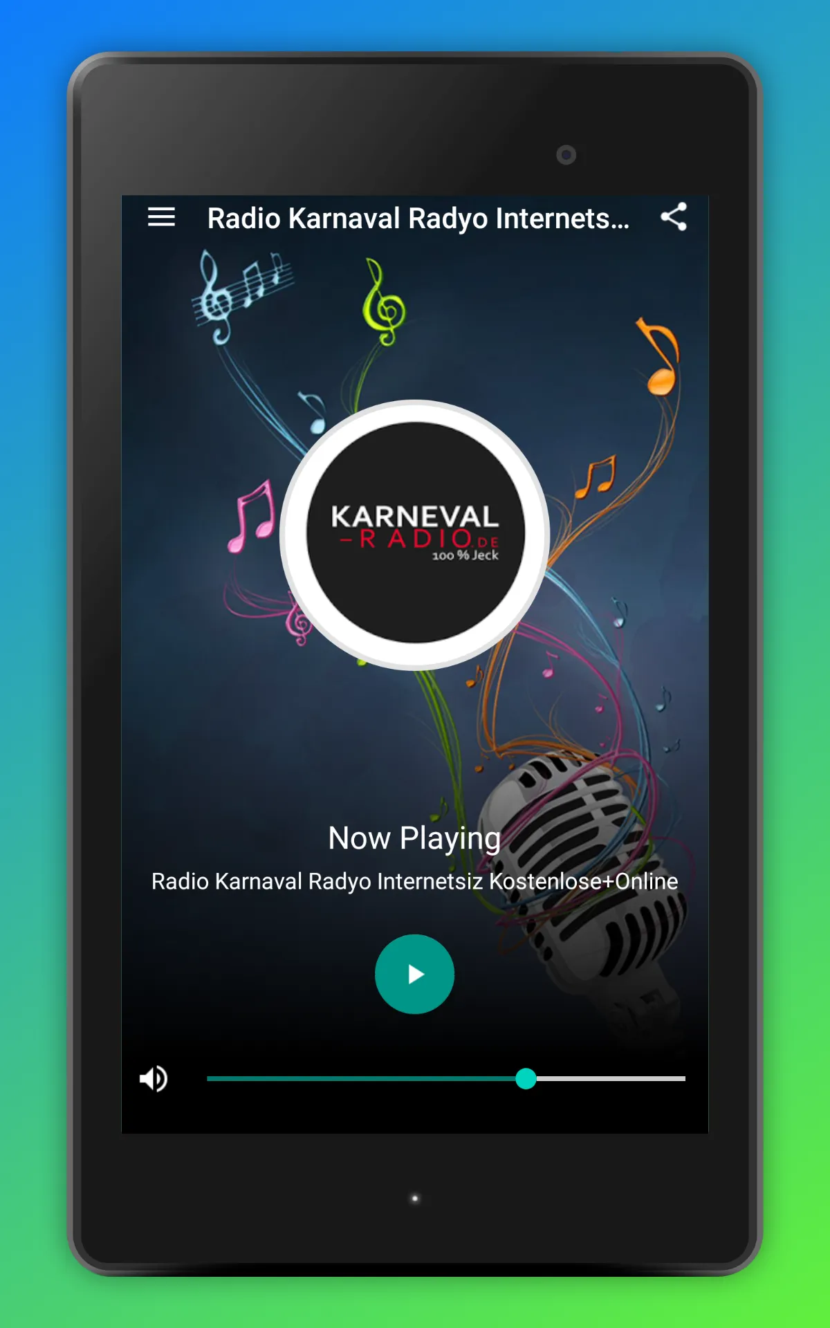 Karnaval Radyo App Deutschland | Indus Appstore | Screenshot