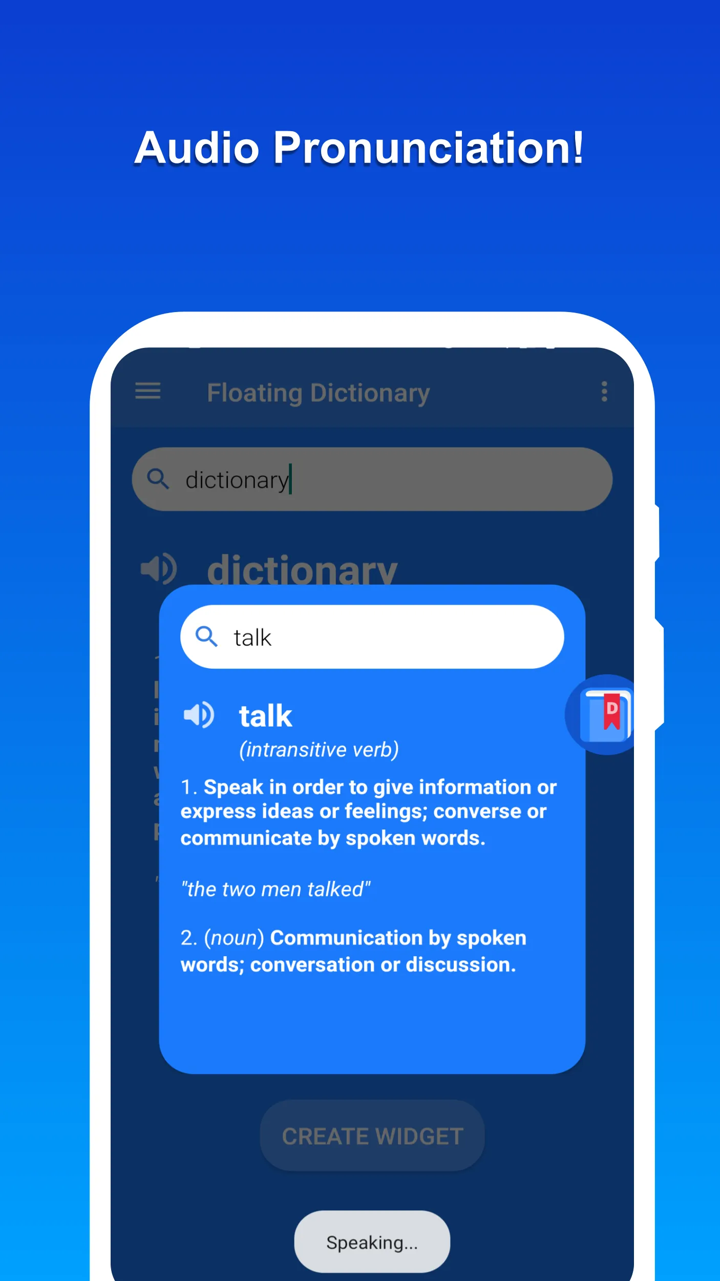 Floating Dictionary | Indus Appstore | Screenshot