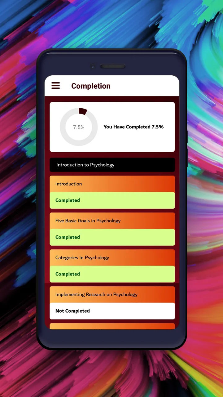 Study Psychology | Indus Appstore | Screenshot