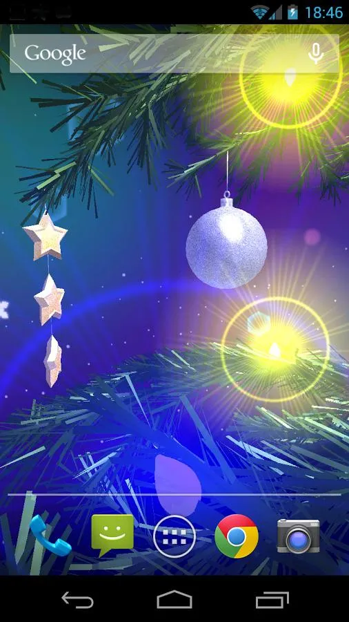 Xmas 3D live wallpaper | Indus Appstore | Screenshot